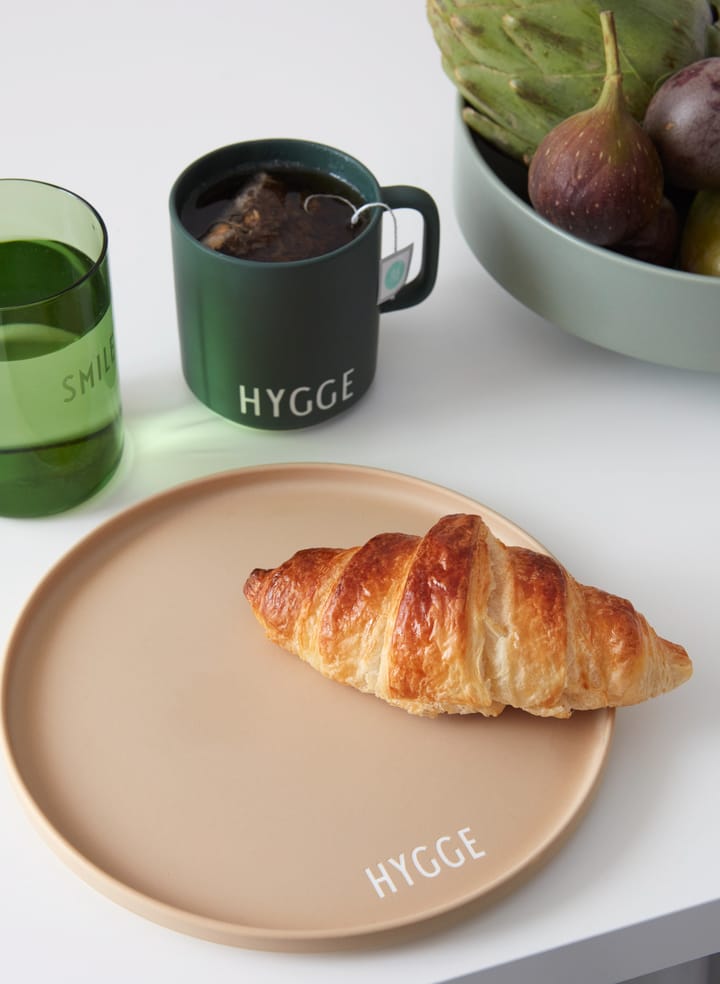 Taza favorita con asa Design Letters 25 cl, Hygge-dark green Design Letters