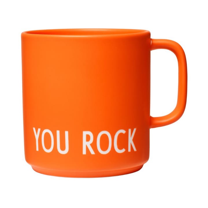 Taza favorita con asa Design Letters 25 cl - Orange - Design Letters