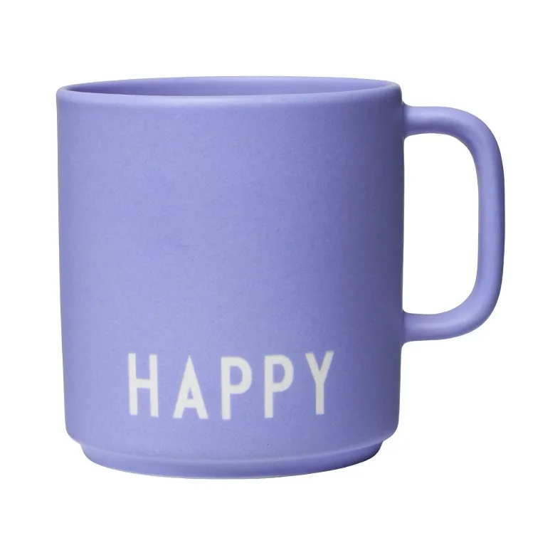 Taza favorita con asa Design Letters 25 cl, Pale Design Letters