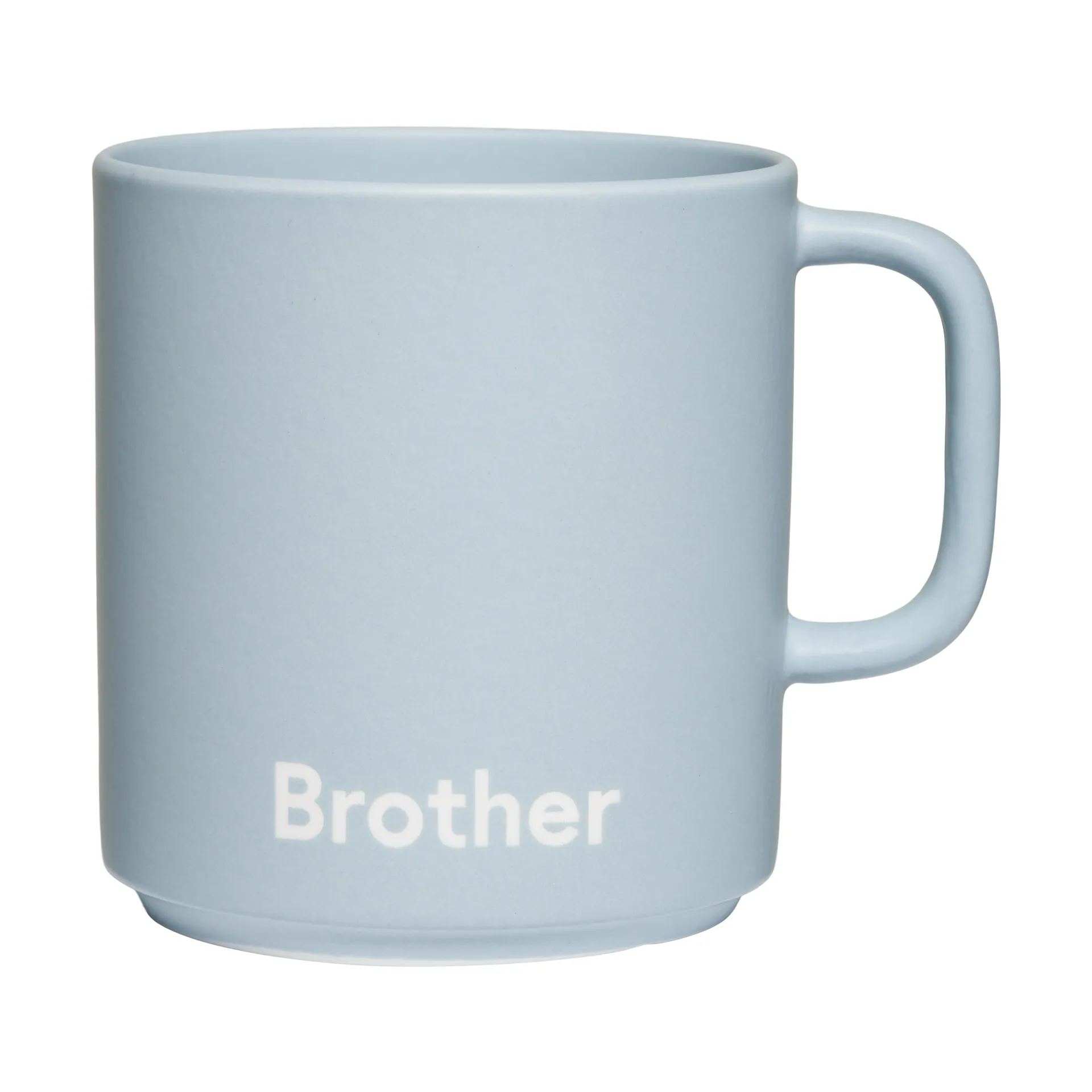 Taza favorita con asa Design Letters VIP 25 cl, Brother-light blue Design Letters