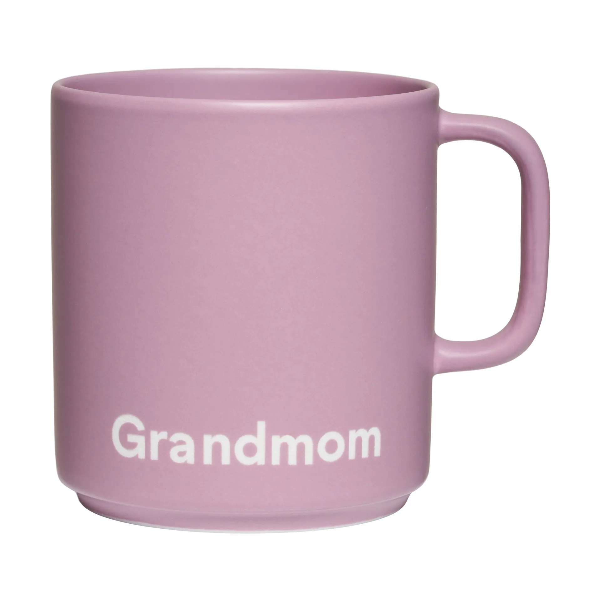 Taza favorita con asa Design Letters VIP 25 cl, Grandmom-lavender Design Letters