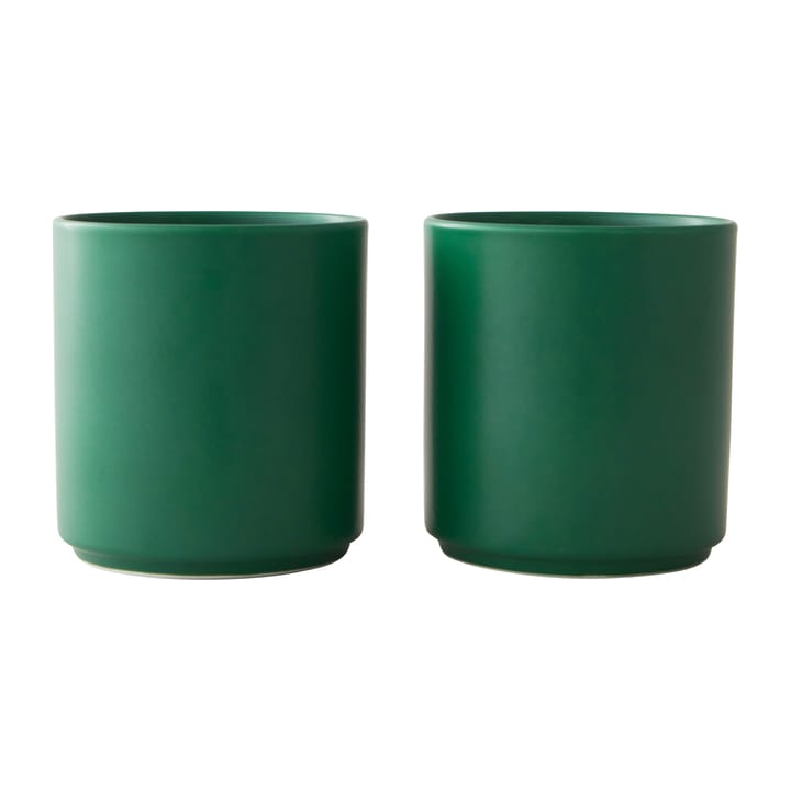 Taza favorita Design Letters 25 cl 2 unidades - Grass green - Design Letters