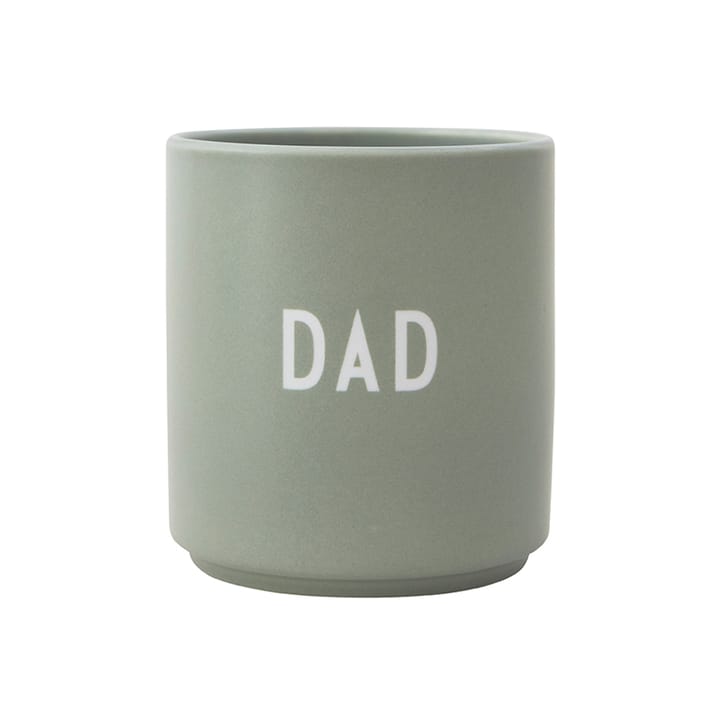 Taza favorita Design Letters 25 cl - Dad/Love-green - Design Letters