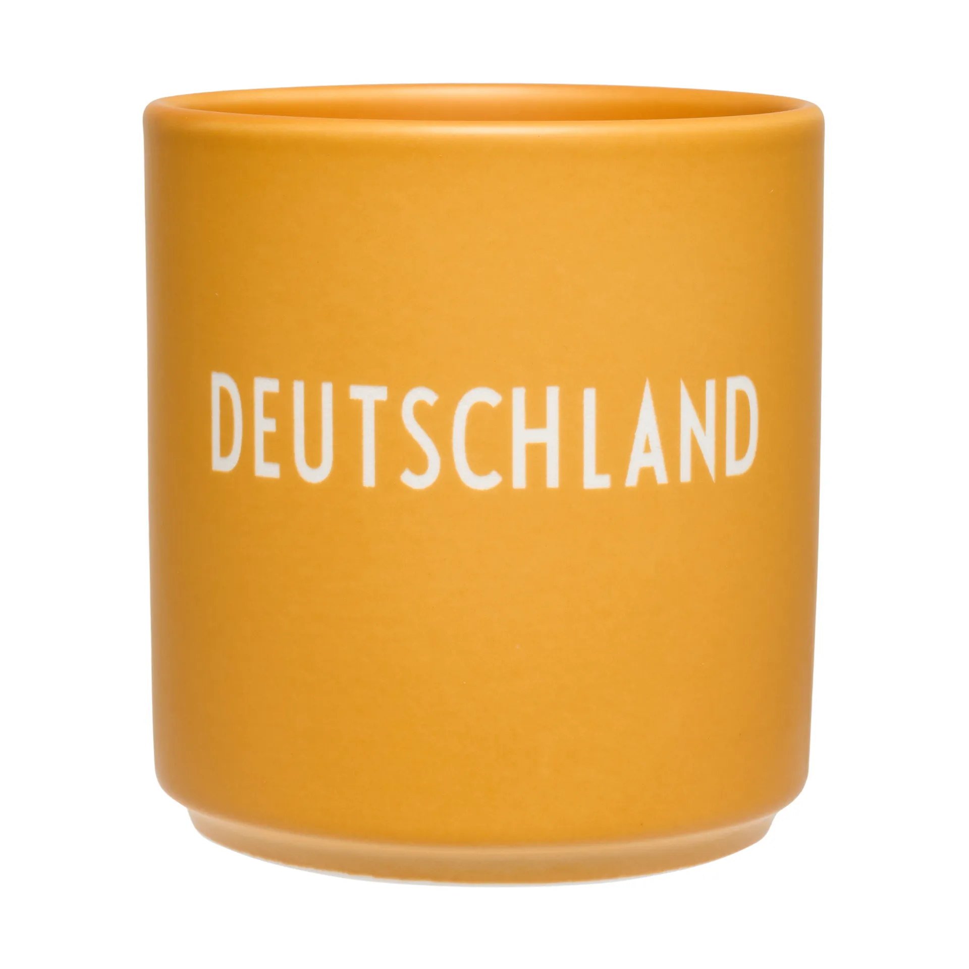 Taza favorita Design Letters 25 cl, Deutschland-orange Design Letters