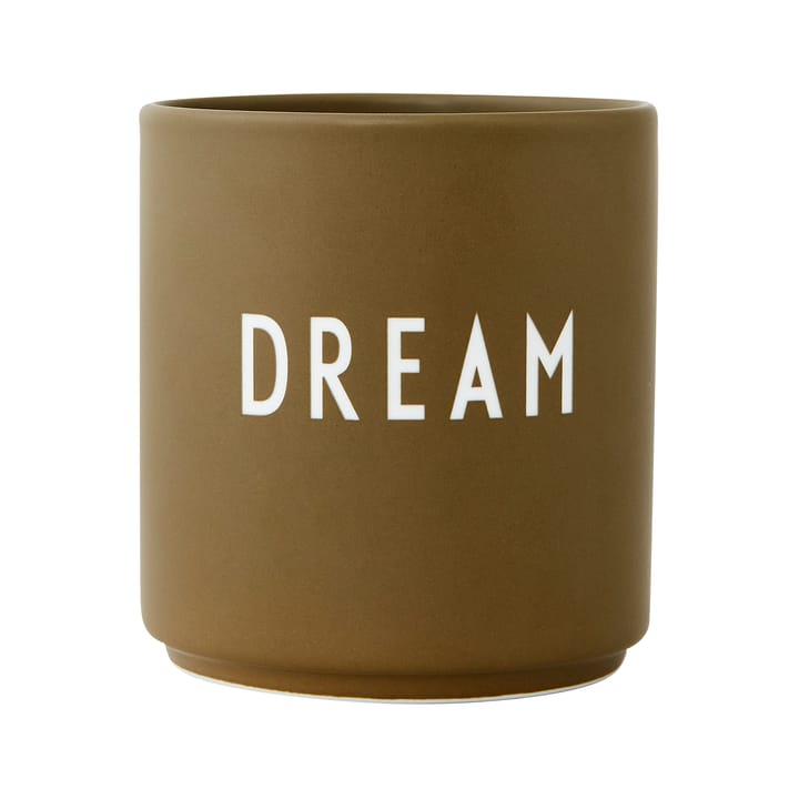 Taza favorita Design Letters 25 cl - Dream-olive - Design Letters