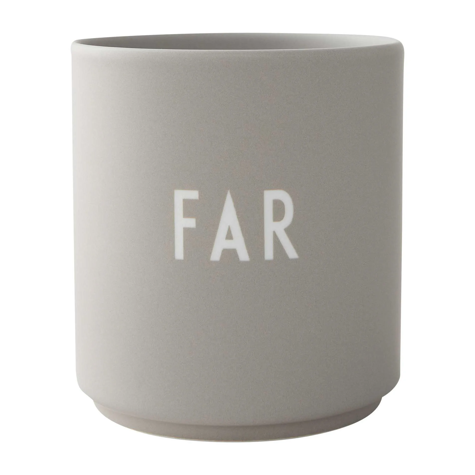 Taza favorita Design Letters 25 cl, Far-grey Design Letters