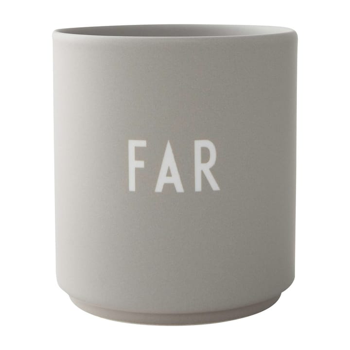 Taza favorita Design Letters 25 cl - Far-grey - Design Letters