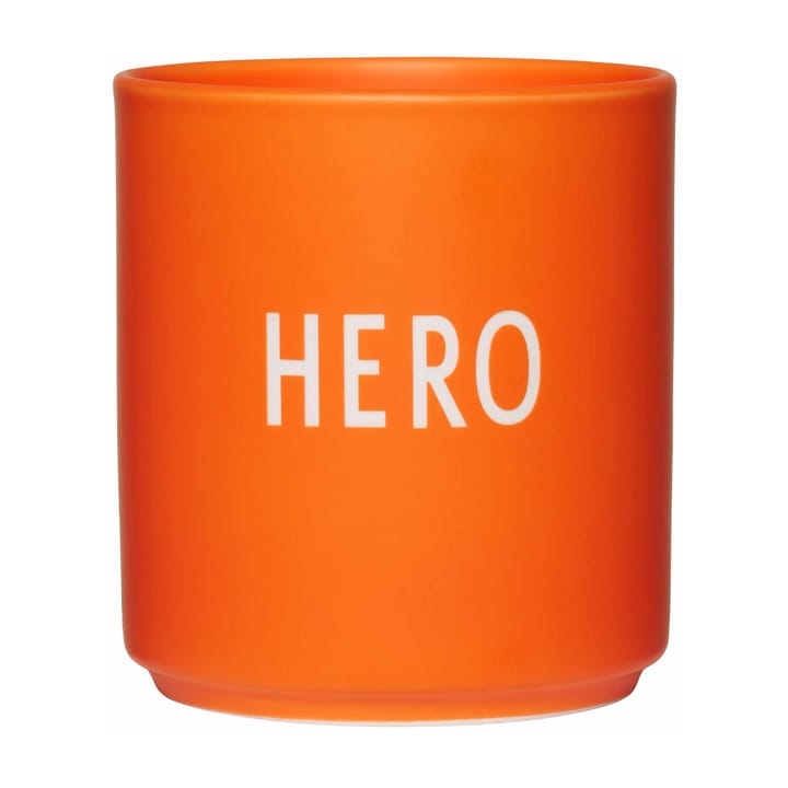 Taza favorita Design Letters 25 cl - Hero-naranja - Design Letters