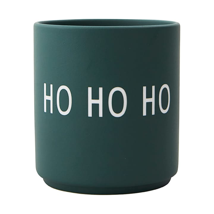 Taza favorita Design Letters 25 cl - Ho ho ho-dark green - Design Letters