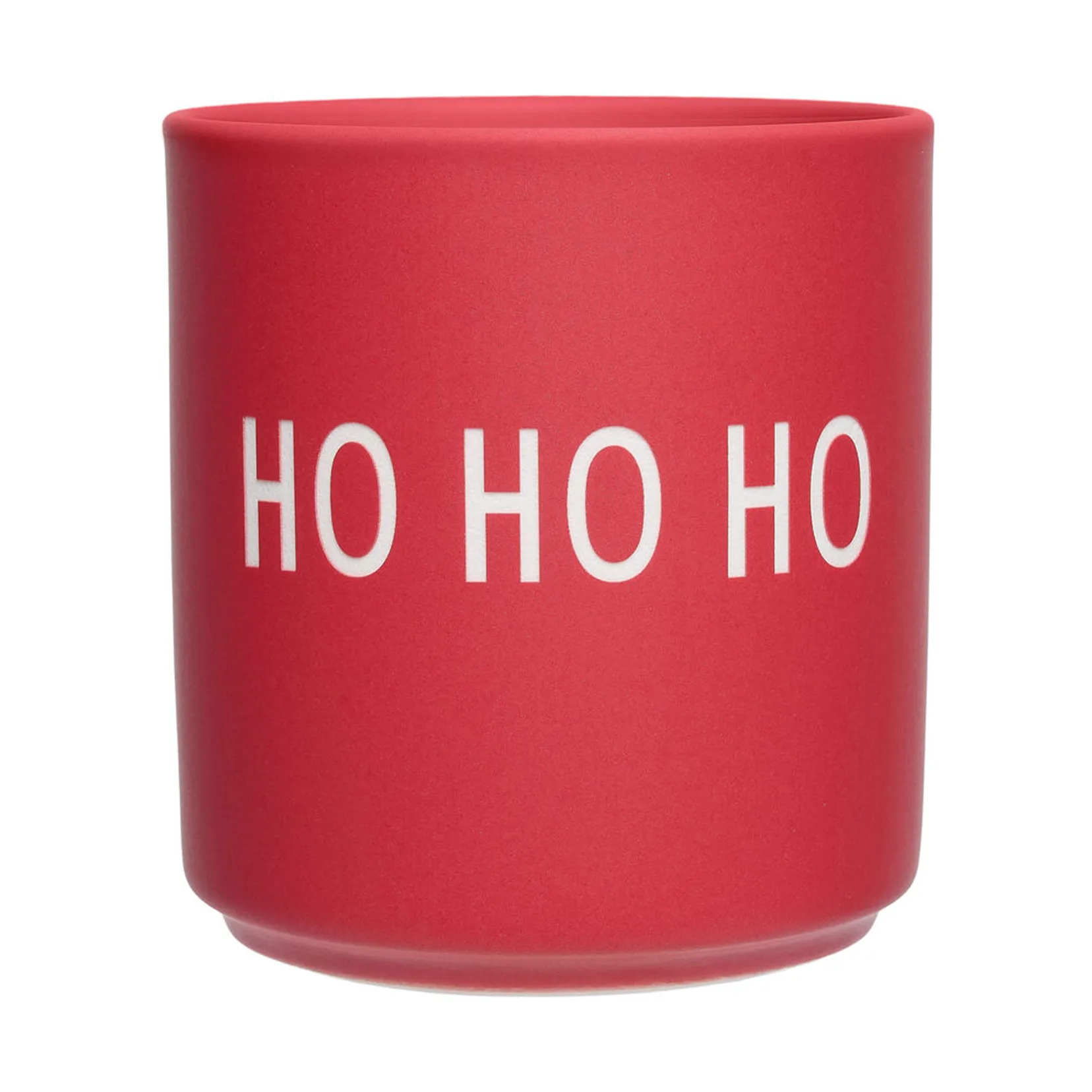 Taza favorita Design Letters 25 cl, Ho ho ho-faded rose Design Letters