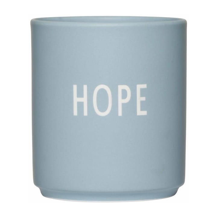 Taza favorita Design Letters 25 cl - Hope-light blue - Design Letters