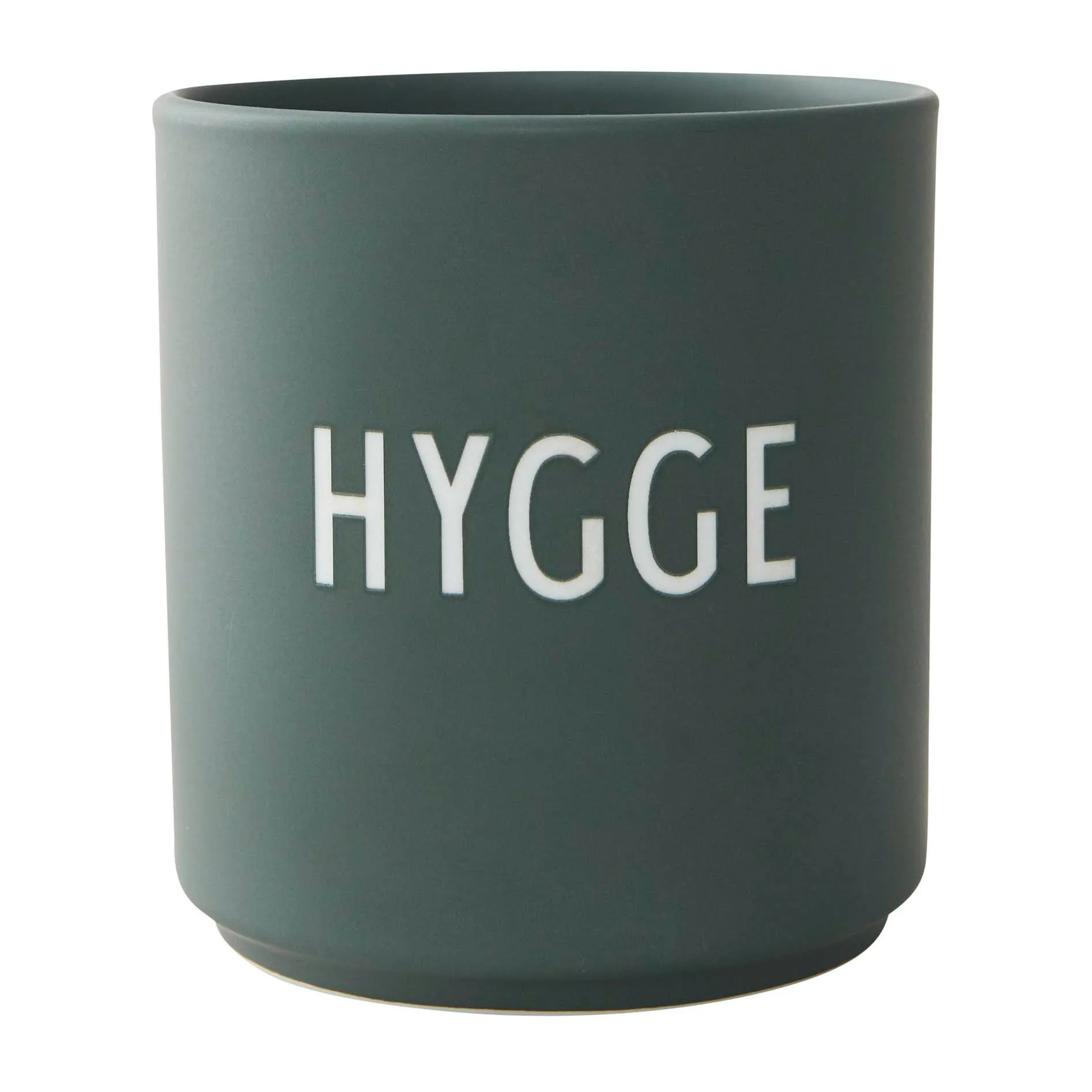 Taza favorita Design Letters 25 cl, Hygge-dark green Design Letters