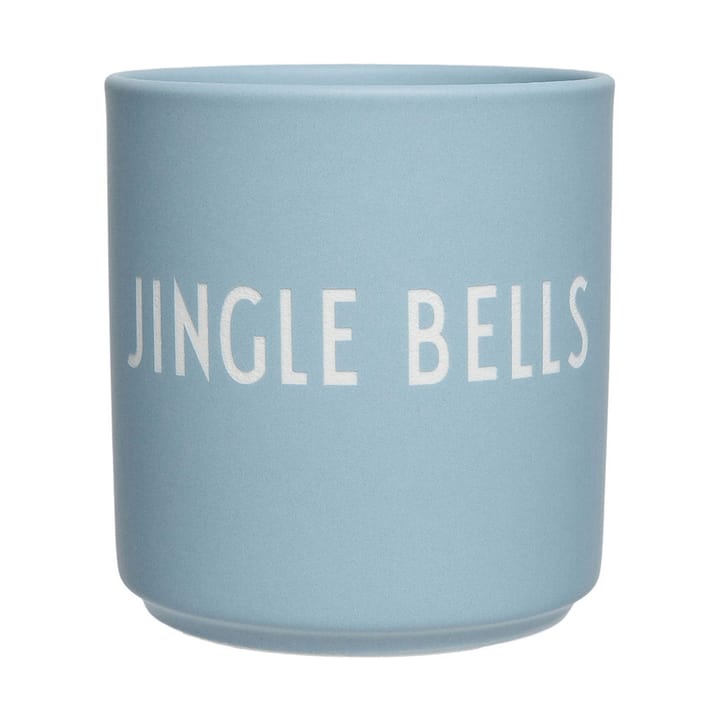 Taza favorita Design Letters 25 cl - Jingle bells-light blue - Design Letters