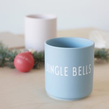 Taza favorita Design Letters 25 cl - Jingle bells-light blue - Design Letters