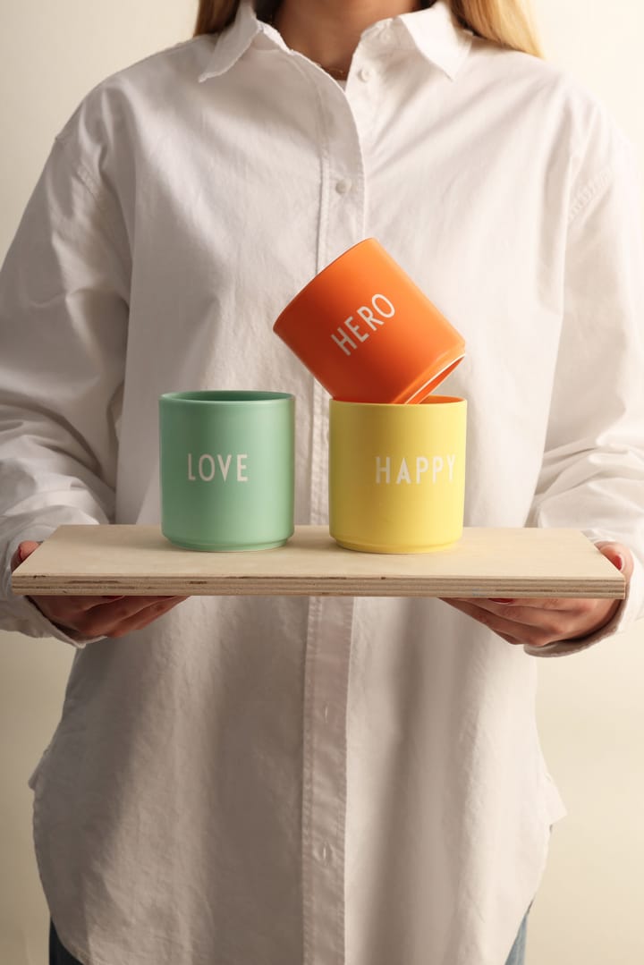 Taza favorita Design Letters 25 cl, Love-green bliss Design Letters