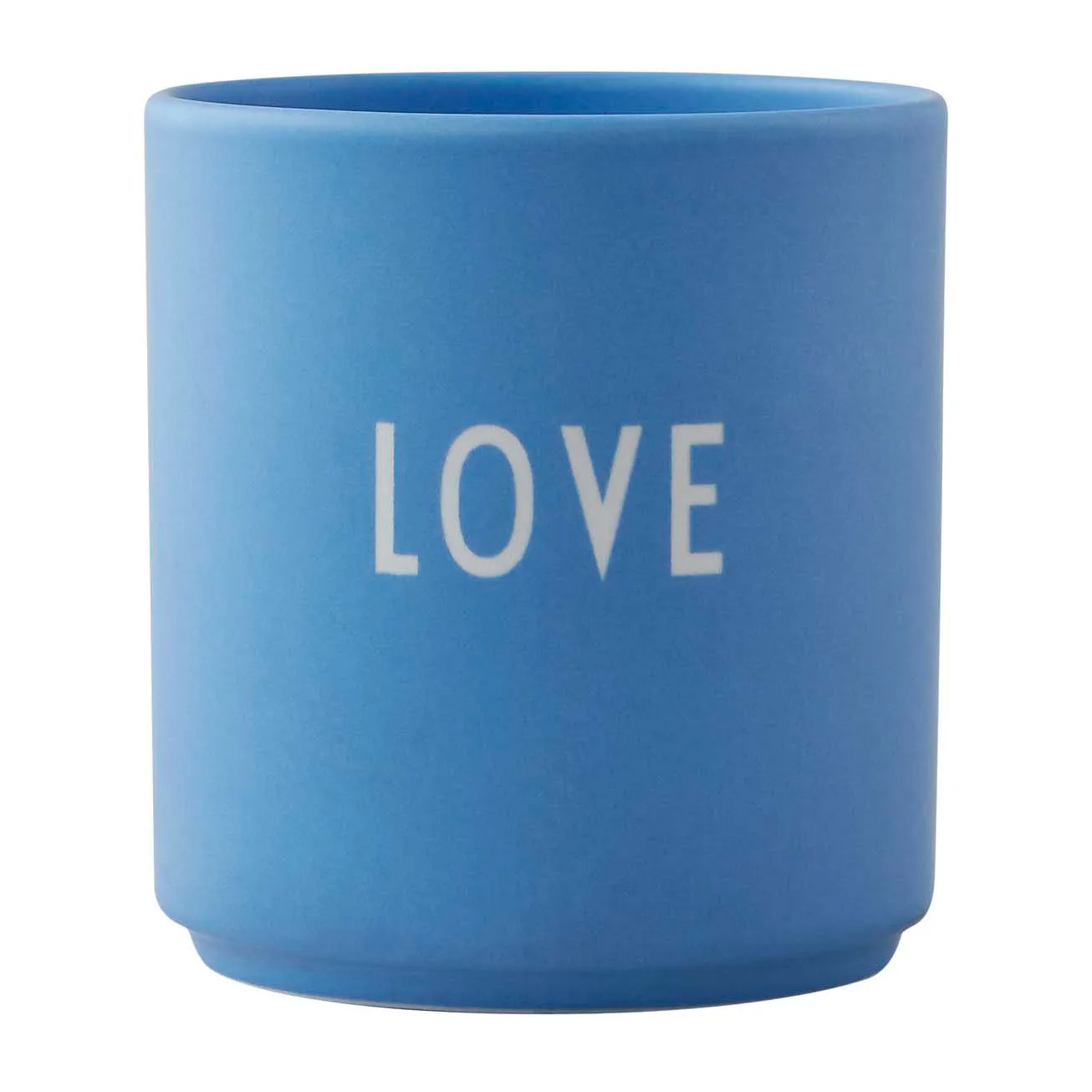Taza favorita Design Letters 25 cl, Love-sky blue Design Letters