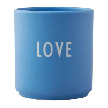 Taza favorita Design Letters 25 cl - Love-sky blue - Design Letters