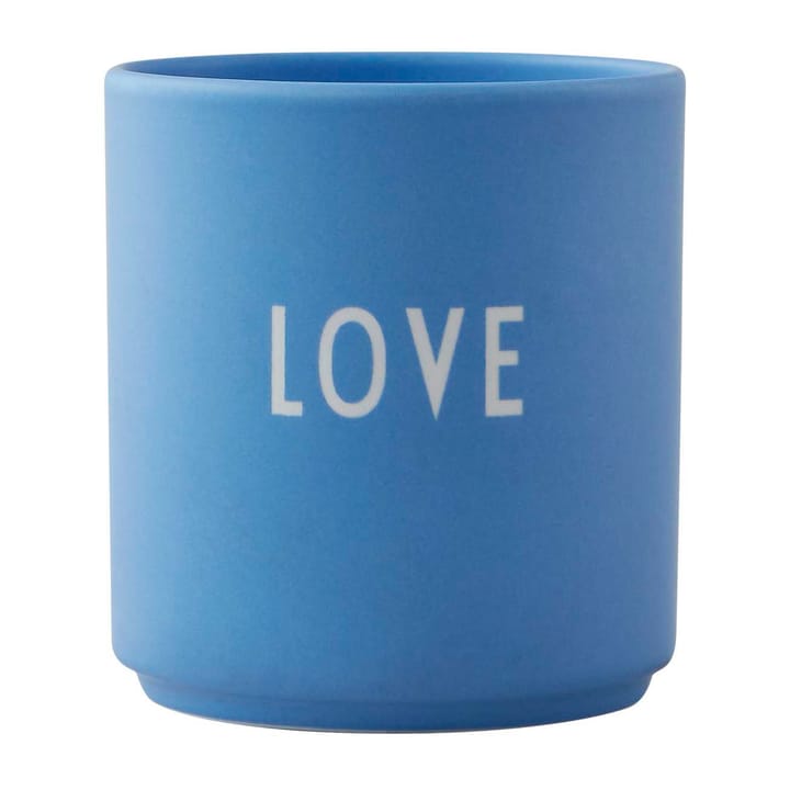 Taza favorita Design Letters 25 cl - Love-sky blue - Design Letters