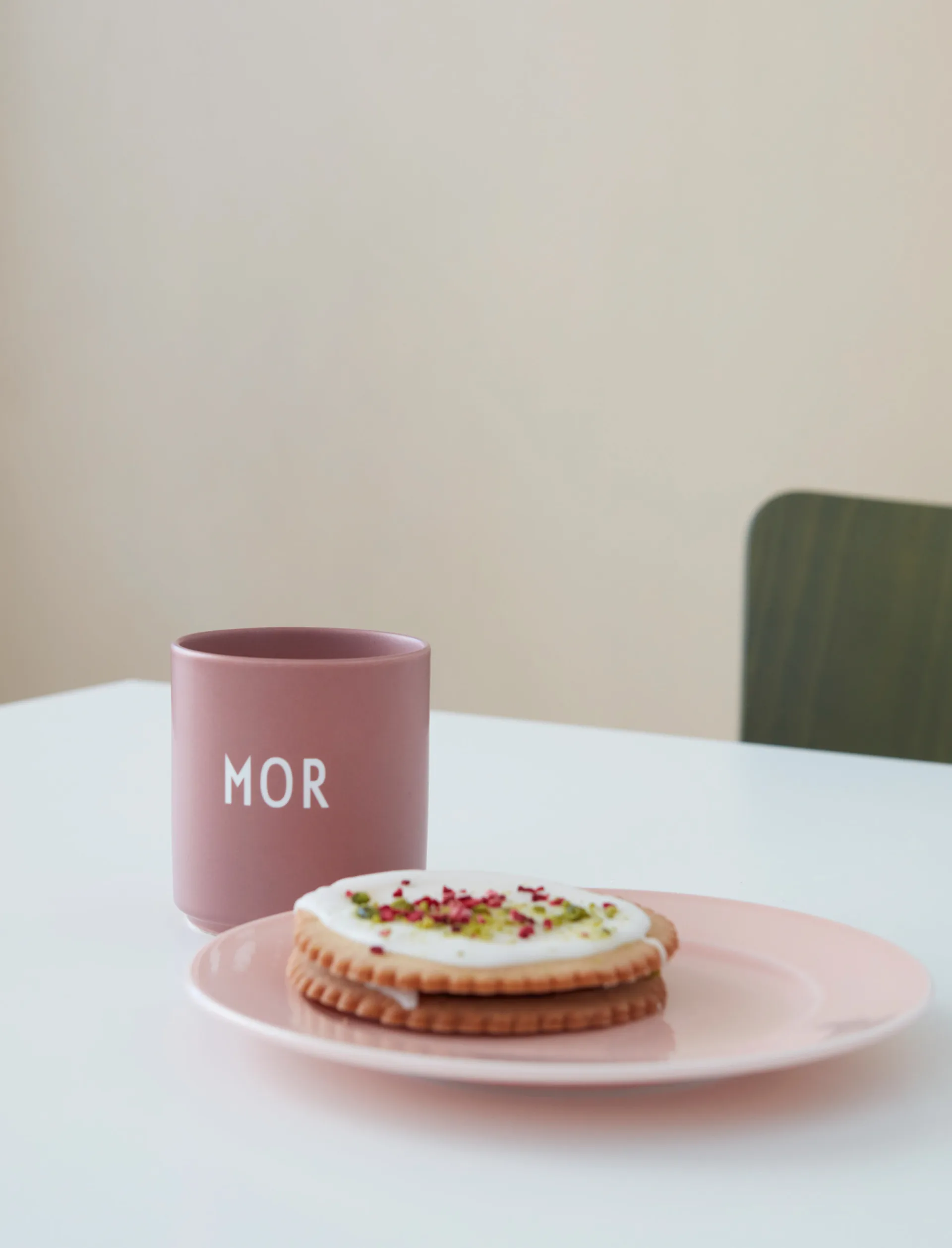 Taza favorita Design Letters 25 cl, Mor-ash rose Design Letters