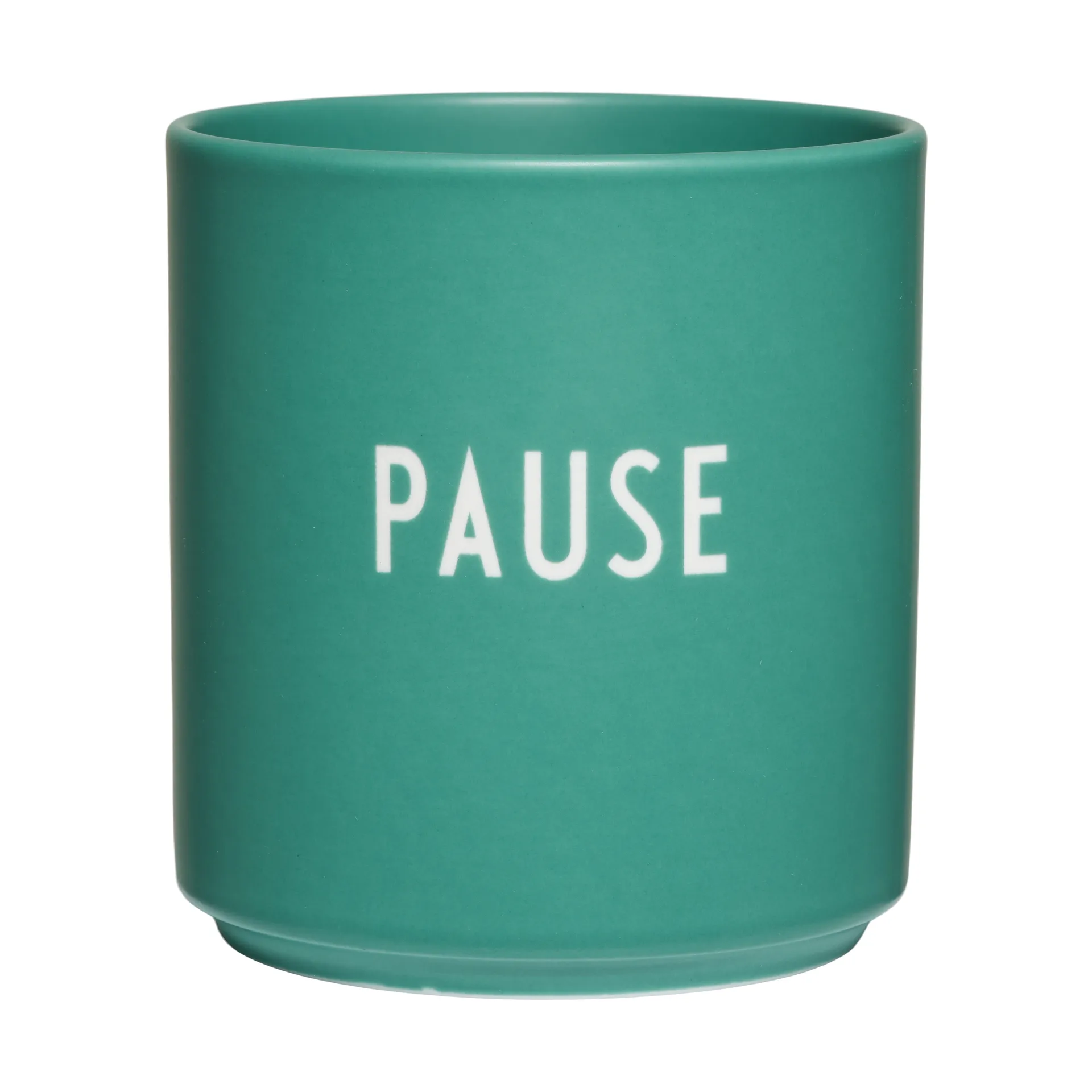 Taza favorita Design Letters 25 cl, Pause-antique green Design Letters