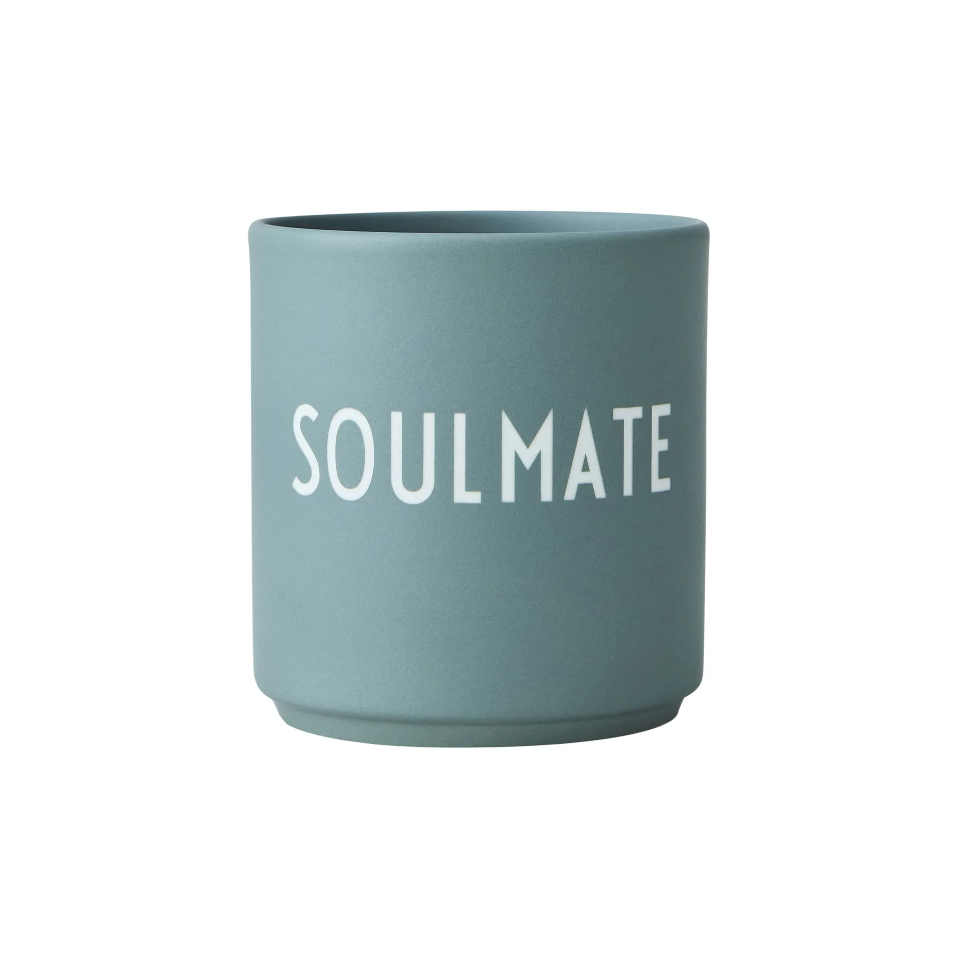 Taza favorita Design Letters 25 cl, Soulmate (Verde) Design Letters