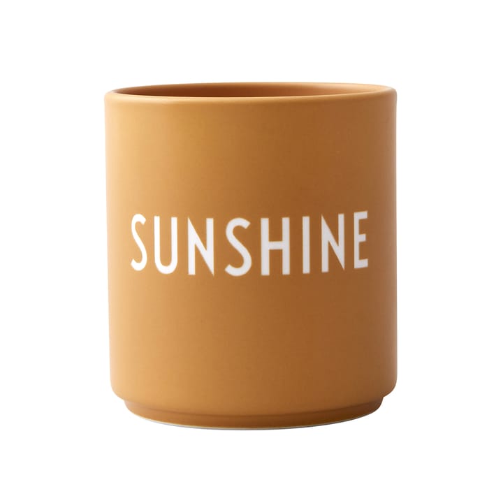 Taza favorita Design Letters 25 cl - Sunshine (Amarillo) - Design Letters