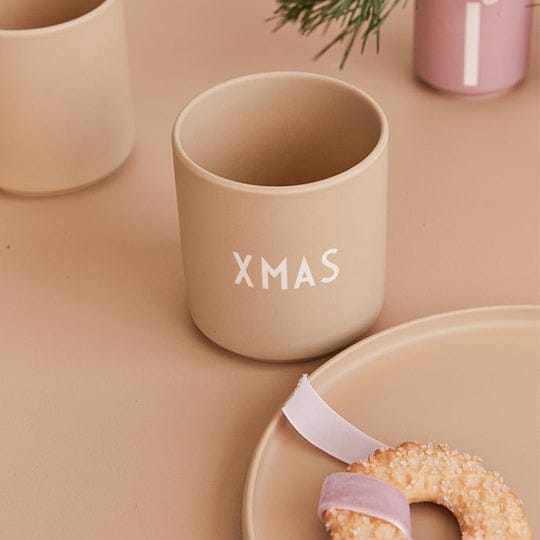 Taza favorita Design Letters 25 cl, Xmas-beige Design Letters