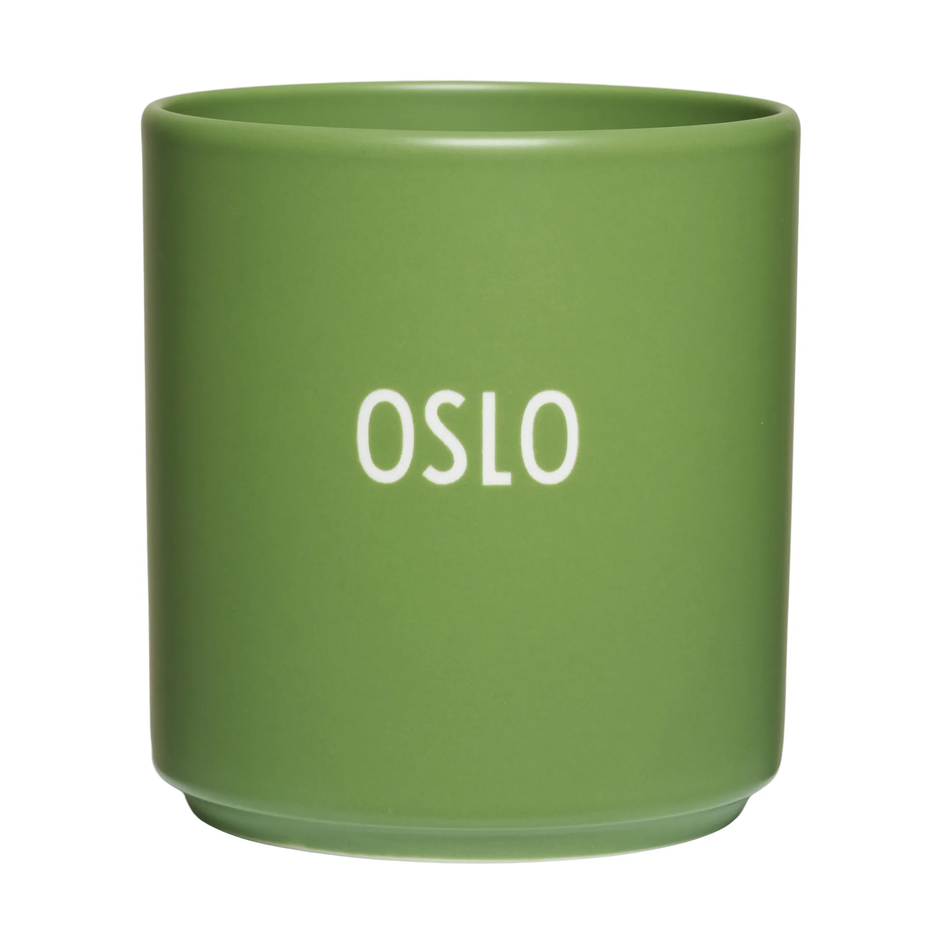 Taza favorita Design Letters International 25 cl, Oslo-green Design Letters