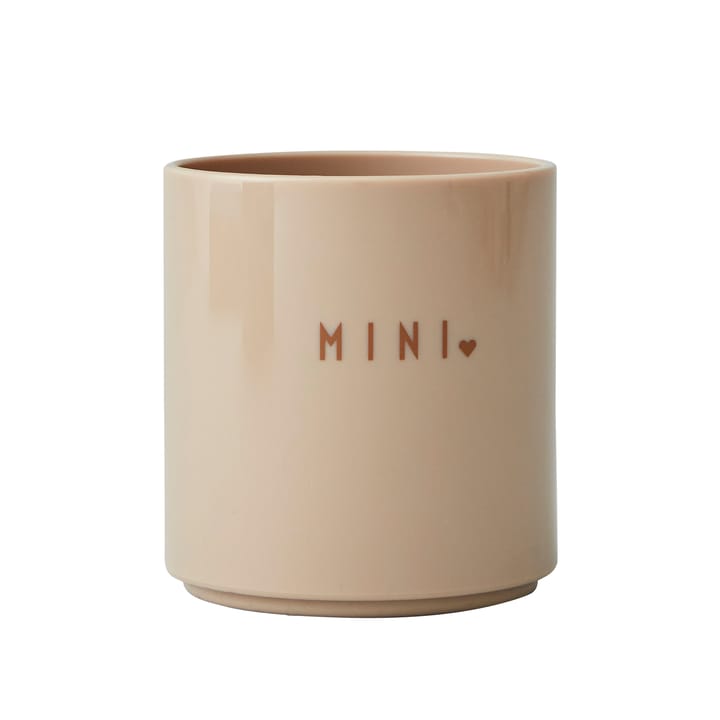 Taza favorita Design Letters mini, Love (beige) Design Letters