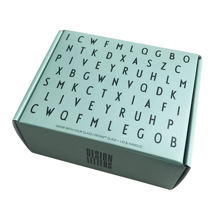 Taza Grow with your cup, verde Design Letters