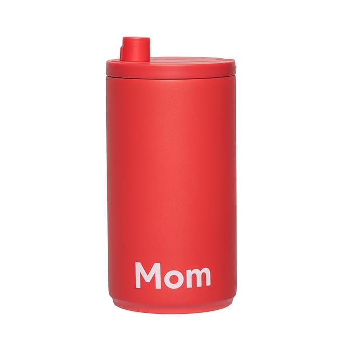 Taza portátil Design Letters 35 cl - Mom-Coral - Design Letters