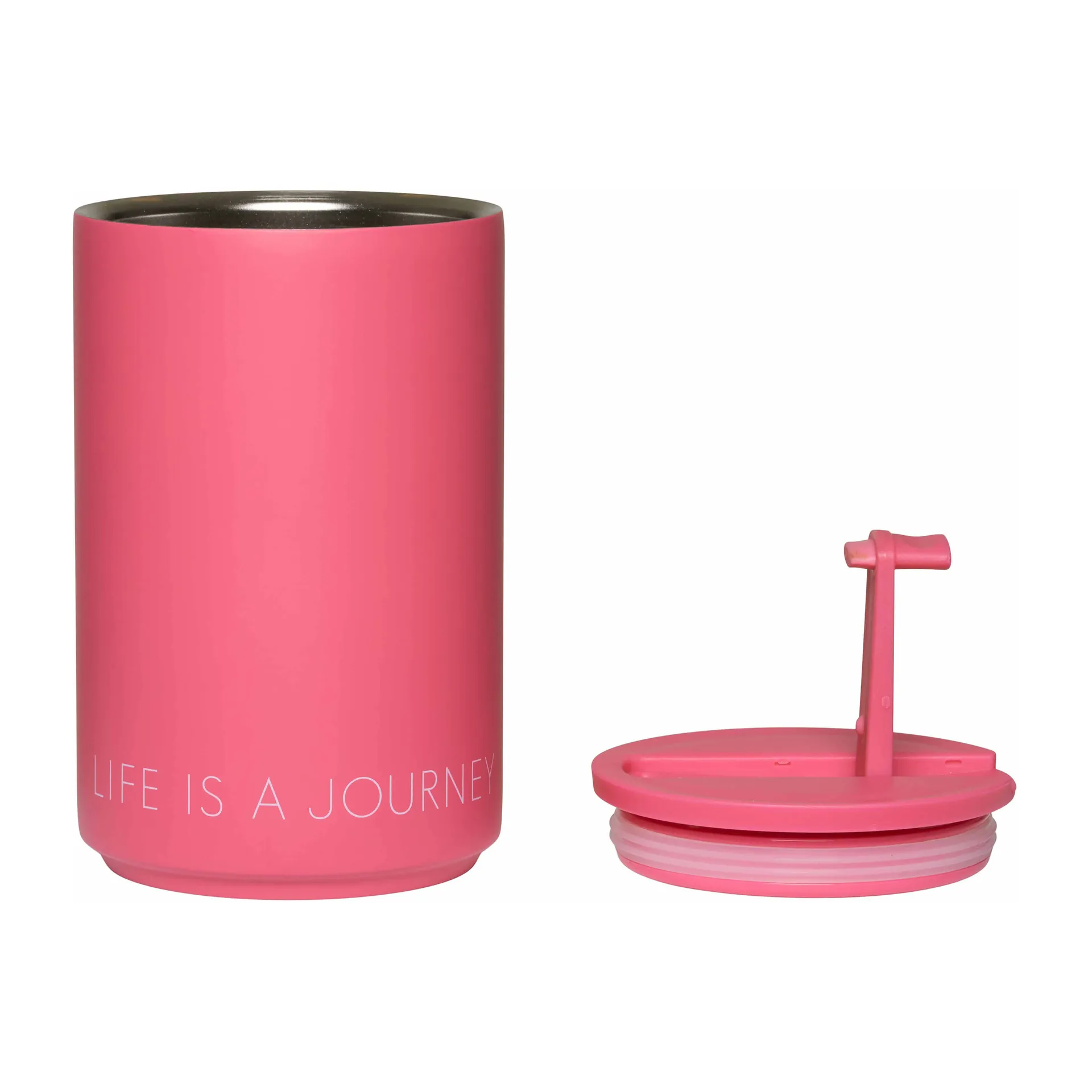 Taza termo Design Letters, Cherry pink Design Letters