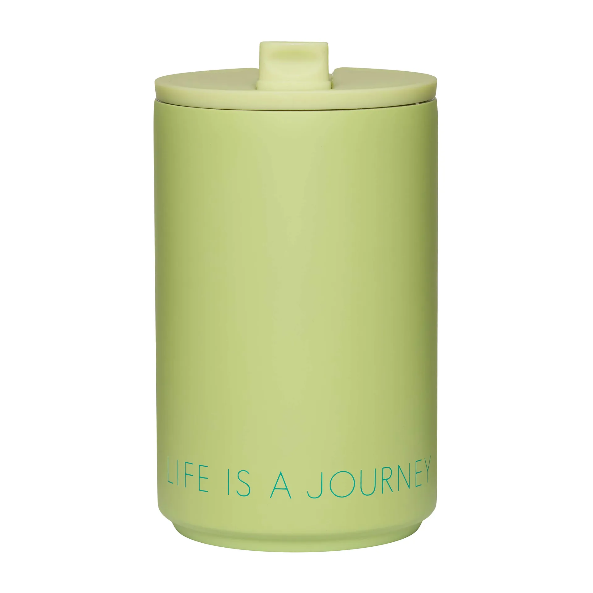 Taza termo Design Letters, Green pale Design Letters