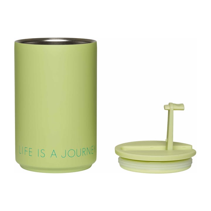 Taza termo Design Letters, Green pale Design Letters