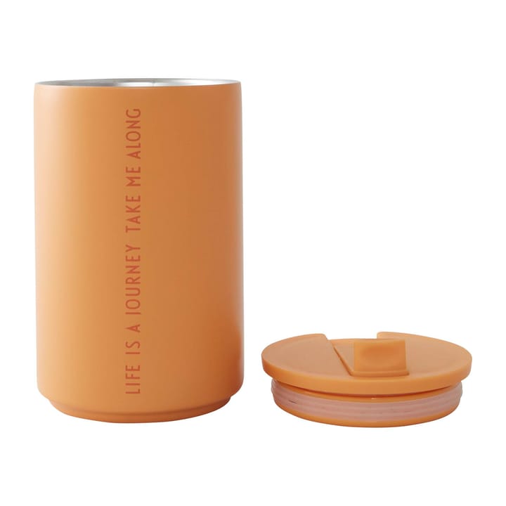 Taza termo Design Letters, Life-orange Design Letters