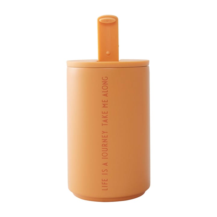 Taza termo Design Letters, Life-orange Design Letters