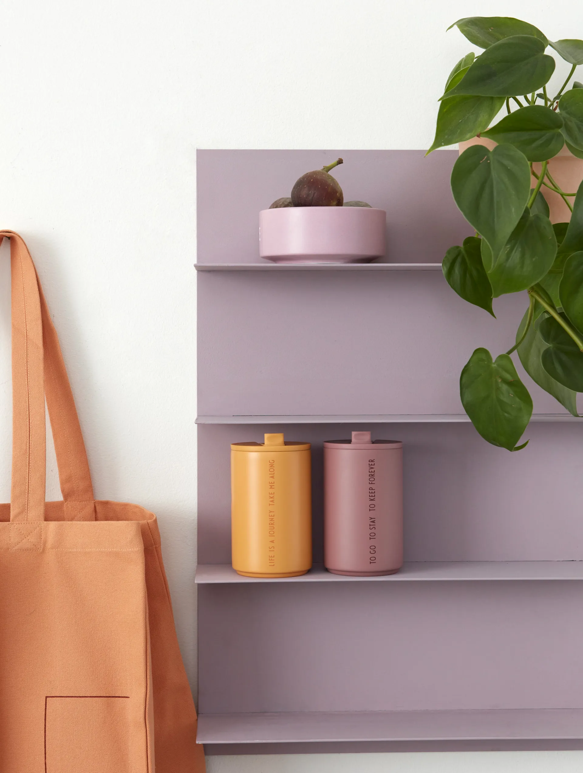 Taza termo Design Letters, Life-orange Design Letters