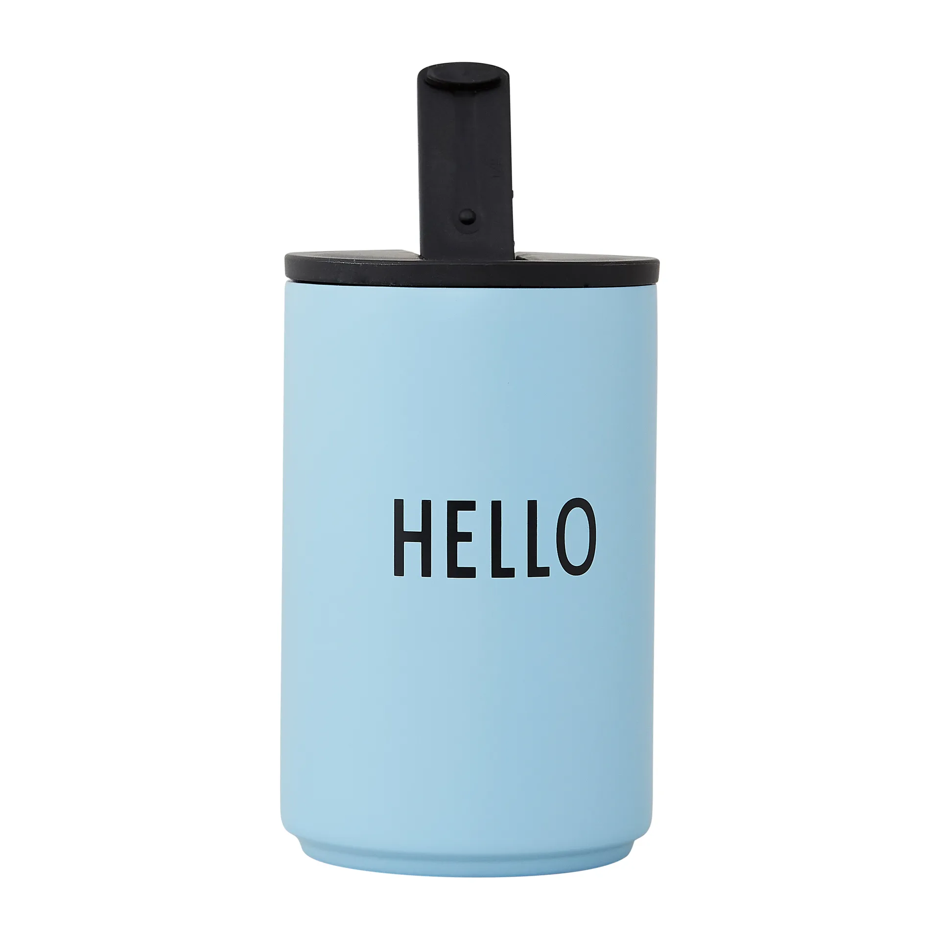 Taza termo Design Letters, Light blue-hello Design Letters