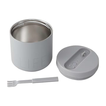 Termo grande Design Letters - Life-Grey - Design Letters