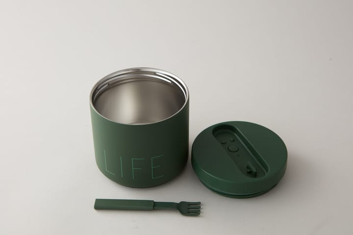 Termo grande Design Letters, Life-myrtle green Design Letters