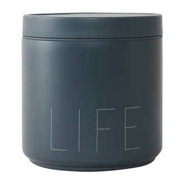 Termo grande Design Letters - Life-Royal blue - Design Letters