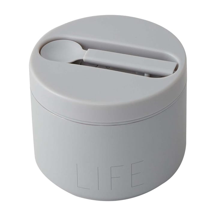 Termo pequeño Design Letters, Life-Grey Design Letters
