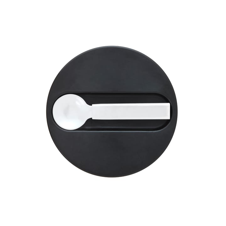 Termo pequeño Design Letters, negro-blanco Design Letters