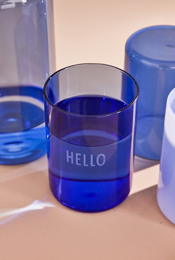 Vaso favorito Design Letters 35 cl - Azul - Design Letters