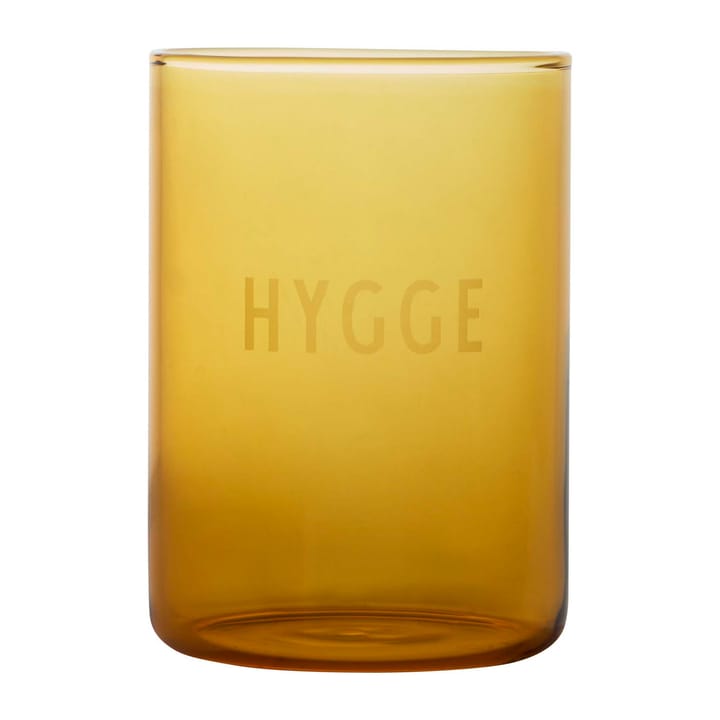 Vaso favorito Design Letters 35 cl - Hygge-mustard - Design Letters