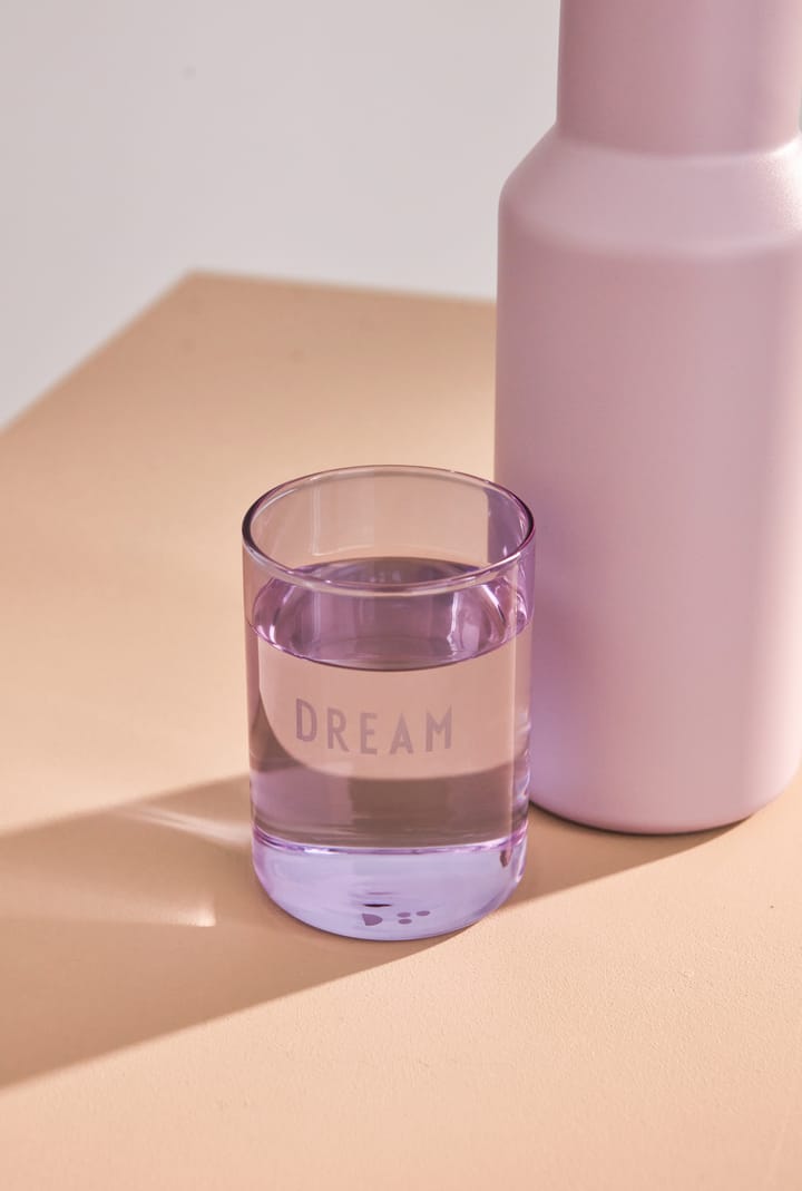 Vaso favorito Design Letters 35 cl, Lila Design Letters