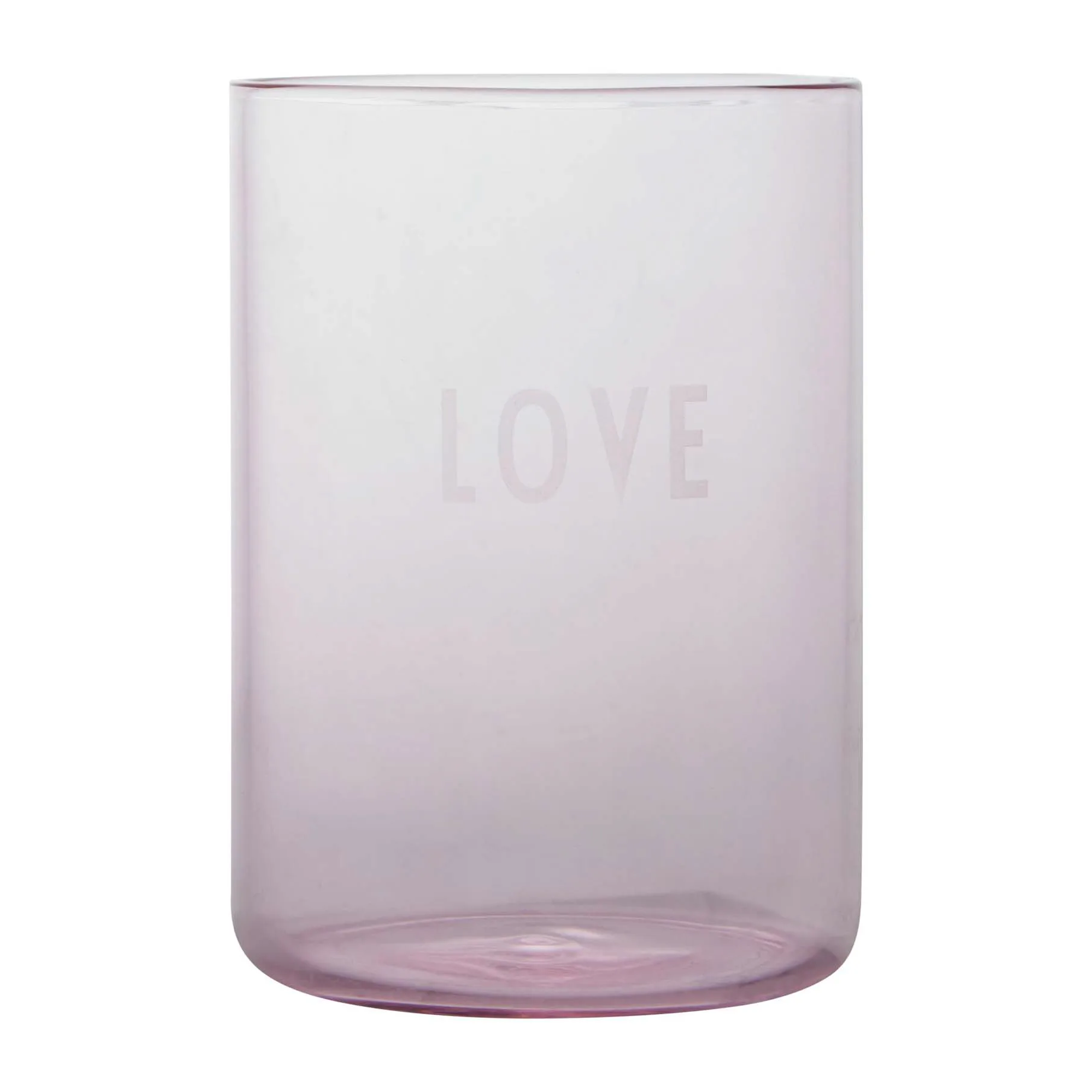 Vaso favorito Design Letters 35 cl, Love-rose Design Letters