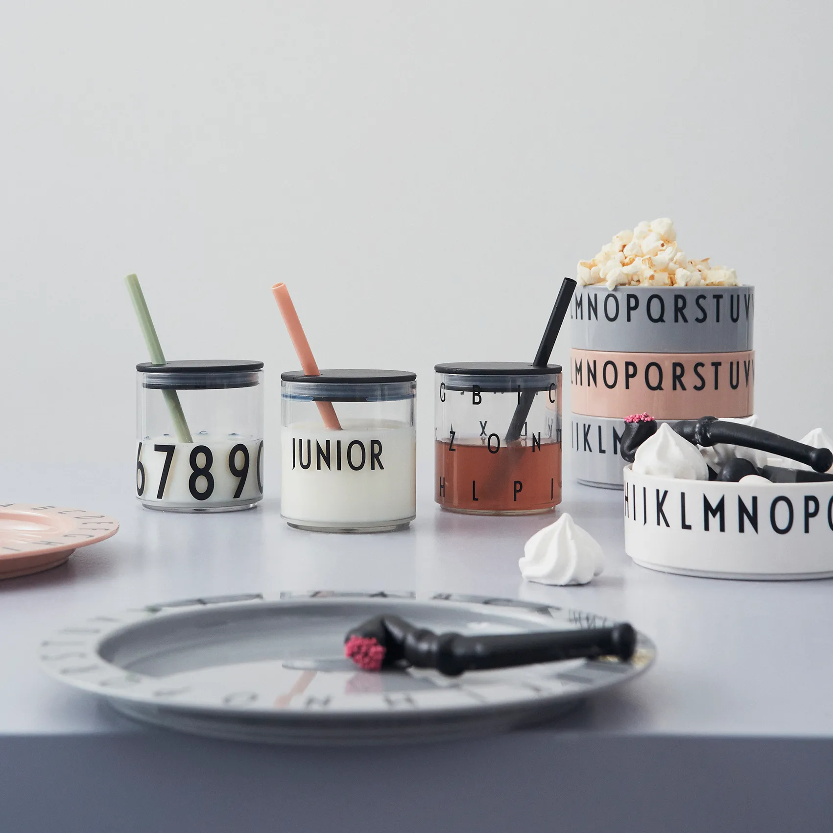 Vaso tritan Design Letters Kids Personal, 123 Design Letters