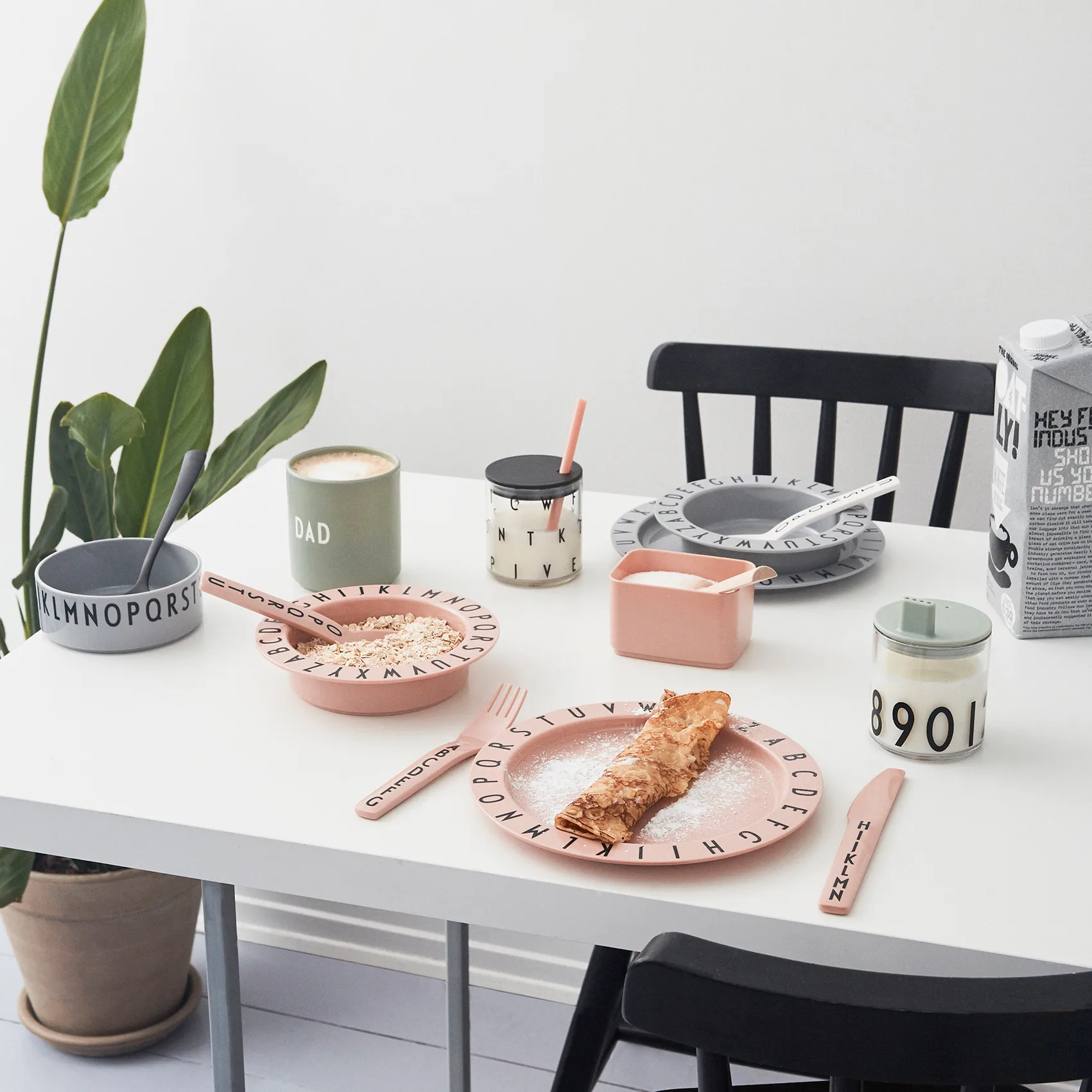 Vaso tritan Design Letters Kids Personal, 123 Design Letters