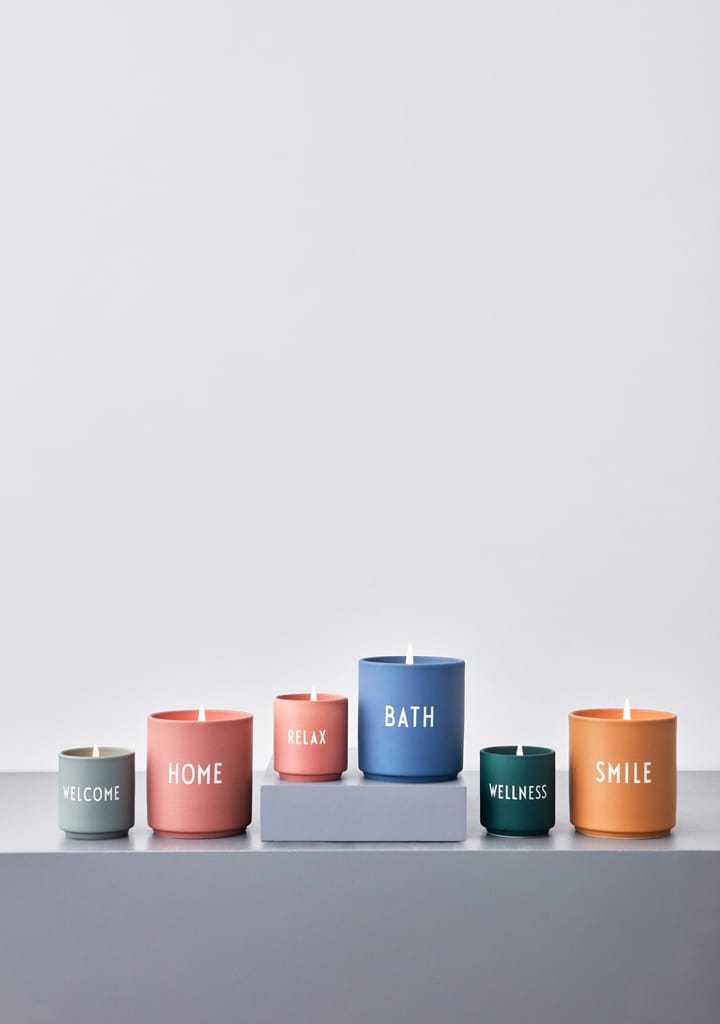 Vela perfumada Design Letters Ø8 cm, Home-nude Design Letters